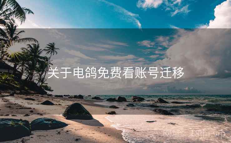 关于电鸽免费看账号迁移  第1张
